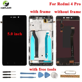 

For Xiaomi Redmi 4 Pro LCD Display+Touch Screen+Frame FHD Tools Glass Panel Digitizer replacement For Xiaomi Redmi 4 Pro 5.0inch