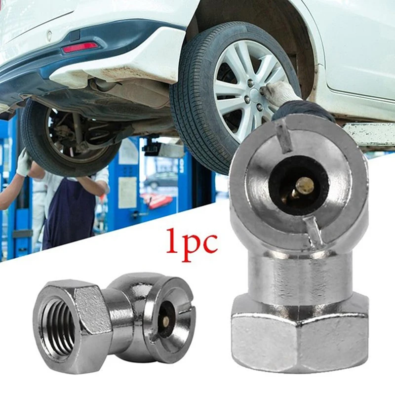 1//4/" NPT Car Tyre Inflator Valve Connector Air Chuck Ball Tire Clip Lock-on Tool