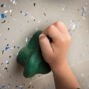 

Mounchain one Kids Rock climbing Holds plastic wall set kit Rock Stones backyard kids Toys screw Mounting Hardware