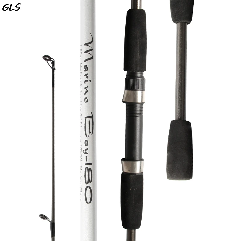 2018 New FIshing Rod 3-21g test Fast action 1.8m Spinning rod for light Jigging trout rod Carbon lure rod