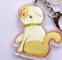 Animation Axis power Hetalia world Wrinkle Neko So Cute Key Holder Брелок с двойным принтом, брелок с подвеской - Цвет: 10