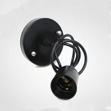 Держатель люстры/проход бар E27 лампа база светильника аксессуары "сделай сам", 50 шт в наборе