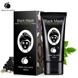 Water Ice Levin очистки отшелушивающая маска blackhead жидкость для снятия угорь акне уход за Уход за лицом глубокого очищения Черная маска для