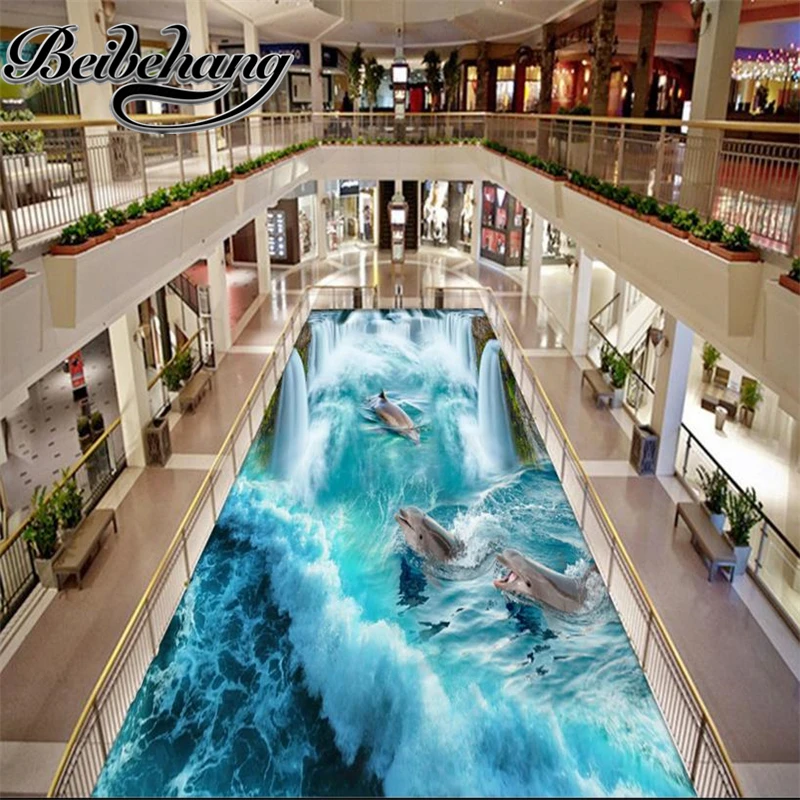 3d ПВХ напольное покрытие beibehang водонепроницаемая самоклеящаяся настенная