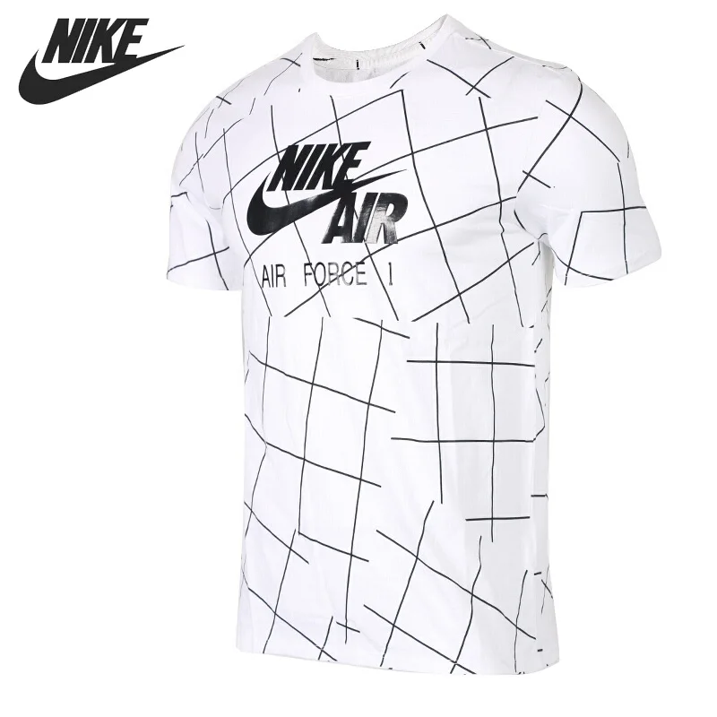 Оригинальный Новое поступление 2018 NIKE как M NSW TEE AF1 Для мужчин футболки с коротким