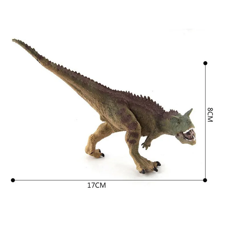 Jurassic World Park Dinosaur Toys Model Carnotaurus Dilophosaurus Velociraptor PVC Action Figure Mandible Movable Dinosaurs Gift (1)