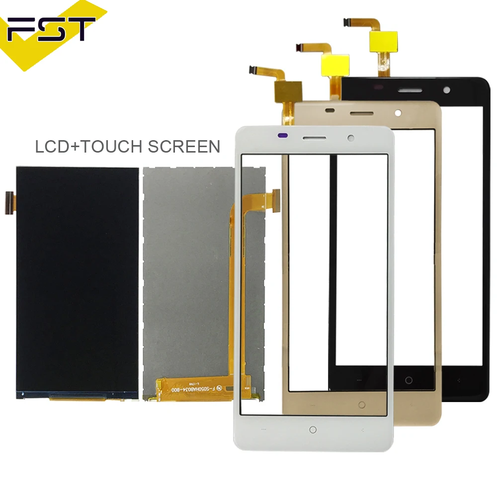 Дешево Для BQ BQS 5022 BQ 5022 Бонд ЖК дисплей с сенсорным экраном дигитайзер Запчасти для телефонов для BQ S 5022 экран ЖК дисплей + Бесплатные инструменты