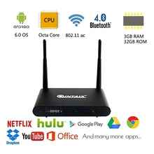 New !!!!! Amlogic S912 Octa-Core HDR media player Android 6.0 3GB RAM 32GB ROM Dual Band WIFI 4K android6.0 tv box with Q912