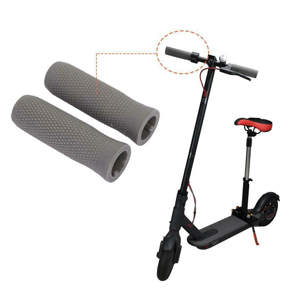 

Soft Cover Protection Handle Grip Professional Durable Anti Slip Silicone Easy Install Electric Scooter Practical For Ninebot