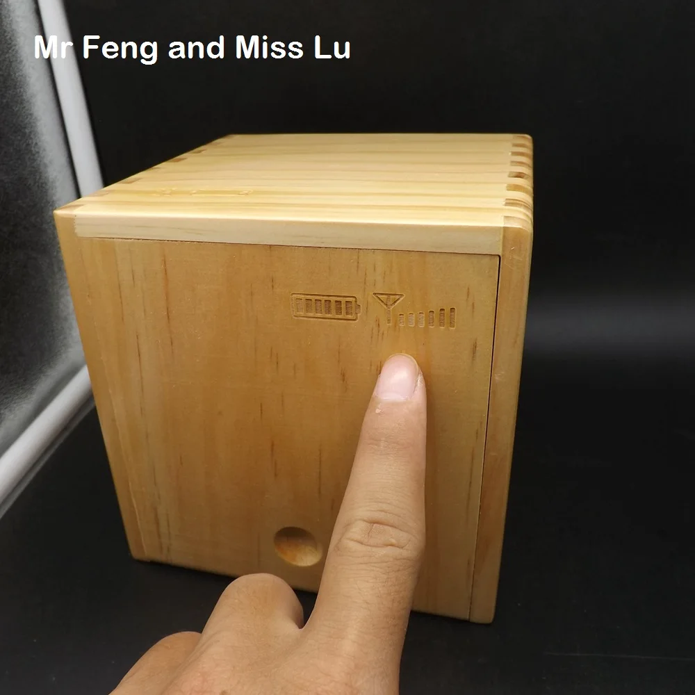 

Wood Gift Box Puzzle With Special Mechanism Game Toy Coin Money Box