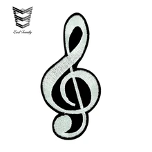 EARLFAMILY 15cm x 7.5cm Car Styling adesivo per auto 3D impermeabile divertente nota Musica Chiave Di Sol G paraurti porte accessori per finestre
