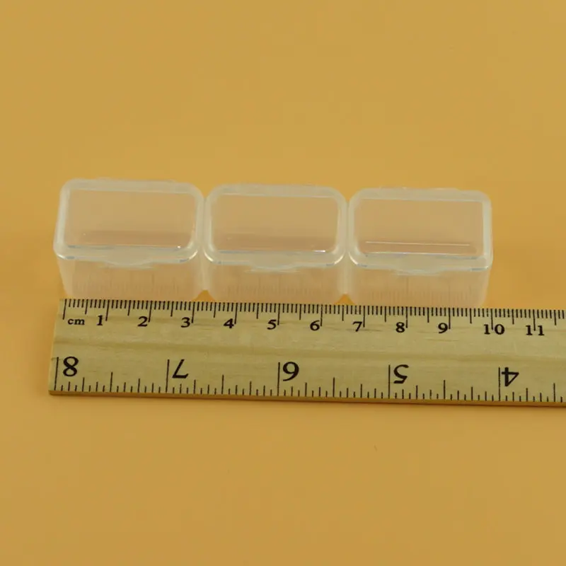 21 Сетка, регулируемая прозрачная пластиковая коробка для хранения ювелирных изделий, сережек, бусин, винтовой держатель, чехол, диспенсер для таблеток, контейнер