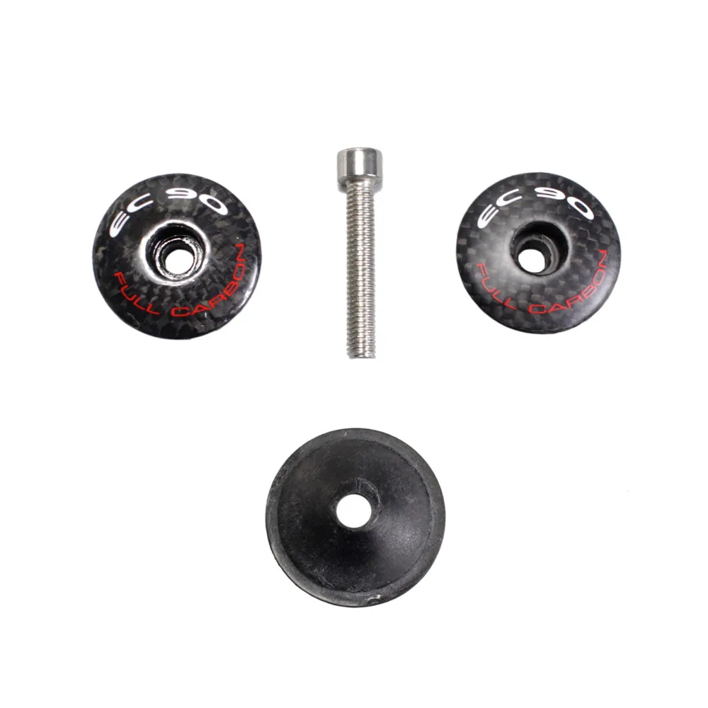 Buy EC90 Carbon Fiber Stem Headset Top Cap Cover