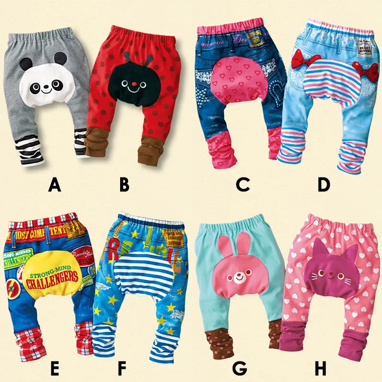 

1PC Children's Animal Warm PP Pants Baby Boys Girls Trousers Spring And Autumn Baby Clothing Kid Wear Kids Legging Newborn Cloth
