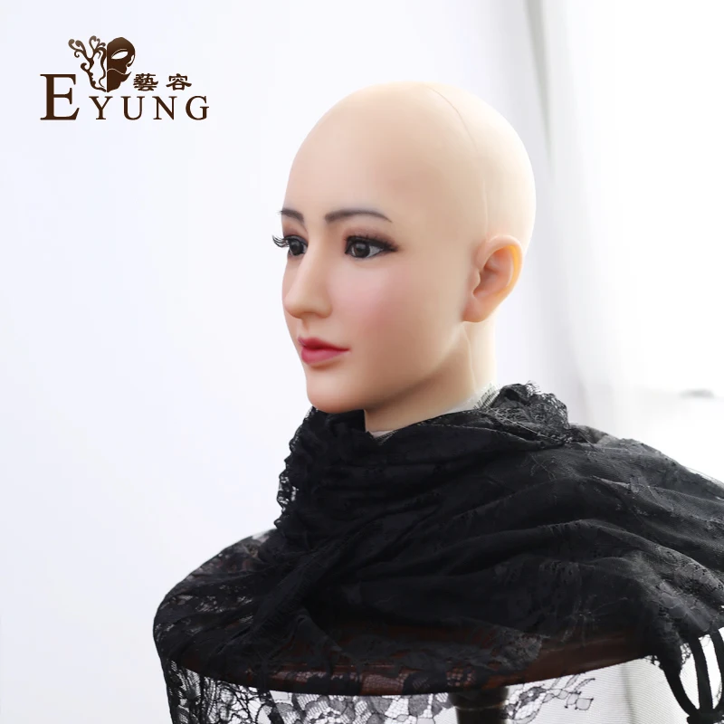 Маска для лица EYUNG silicone женская маска с полной головой Алисы Легкая макияжа