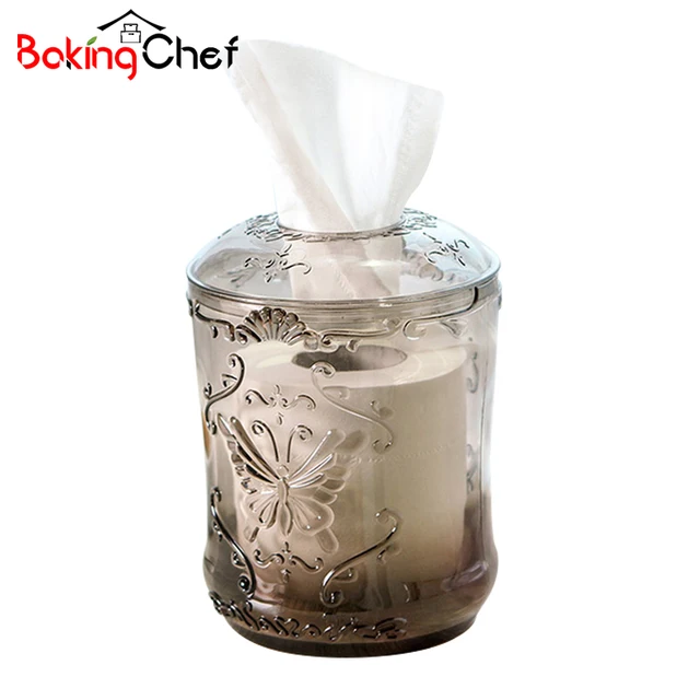 Bakingchef Erfly Relief Tissue Storage Box Roll Paper Canister Bakingchef Erfly Relief Tissue Storage Box Roll Paper Canister Dining Room Desk Organizer Office Desktop Table