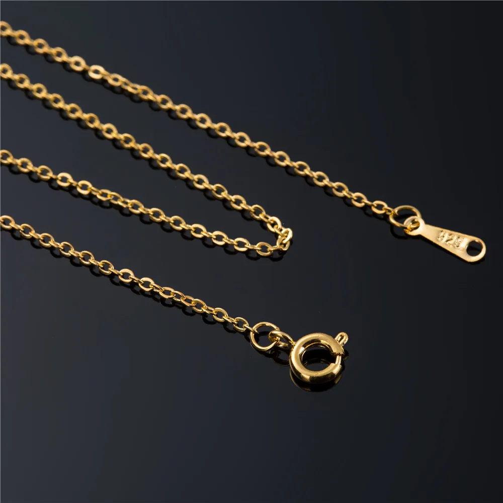 

12pcs/lot 2mm width 42CM 3 color chain necklace for Oval Rolo Link Chain Necklace superior quality wholesale