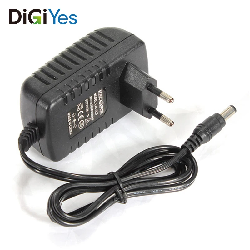 

EU/ US AC 100-240V To DC 12V 2A Power Supply Adapter Converter Widely Used in Industrial Automation LED Display Communications