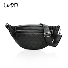 LUCDO из искусственной кожи поясные сумки женские дизайнерские поясные сумки модный ремень мужские однотонные на молнии высокого качества брендовые кошельки для денег поясная сумка