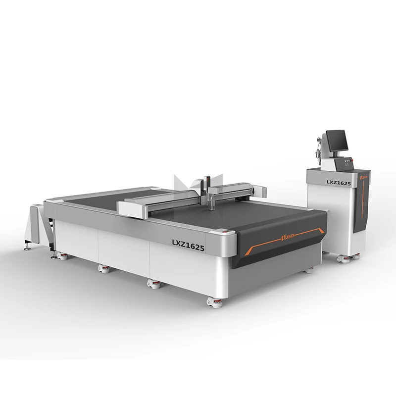 UNICHCNC CCD камера плоттер Осциллирующий нож CNC режущий станок для пены лист круглой резки