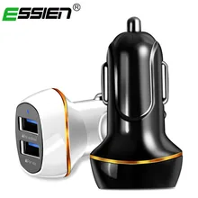 

Essien Dual USB Car Charger with 2M mciro usb cable For Samsung Tablet Fast Charging Universal Car Charger for iPhone 8 7 6 plus