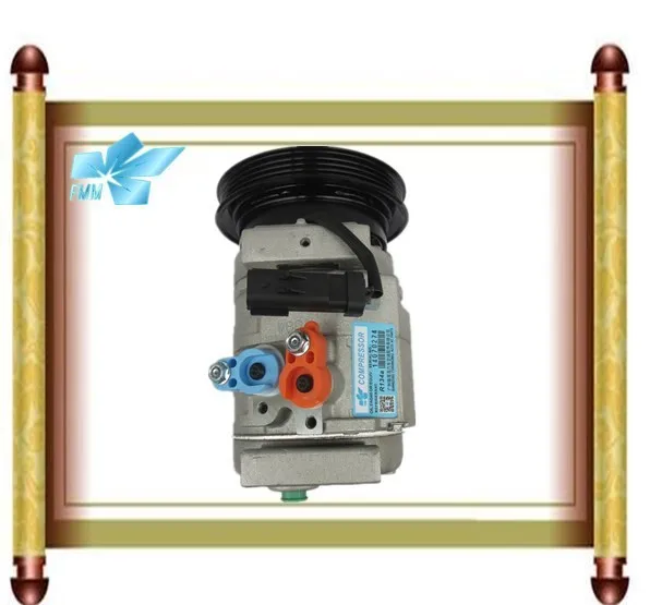 10S17C шкив PV4 воздуха автомобиля AC Компрессор Насос для Chrysler ptcruiser