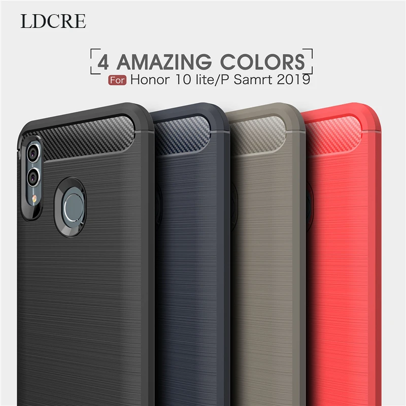 sFor Huawei P Smart Case 2019 Soft Silicone Coque Phone Case For Huawei Honor 10 Lite Cover For Huawei P Smart 2019 Coque Fundas
