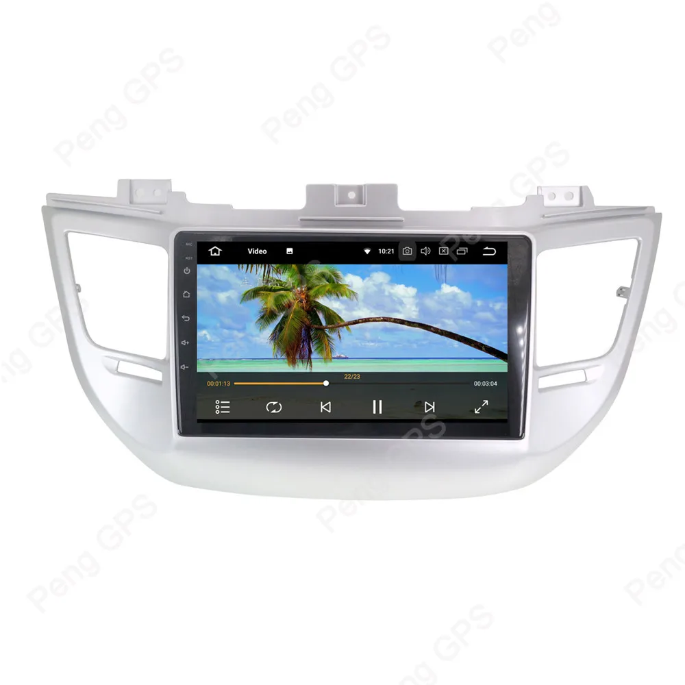Perfect 4G+32G Octa Core 2 Din Stereo Android 8.0 9 INCH Car Radio for Hyundai Tucson 2014+ GPS Navigation CD DVD Player Bluetooth 2