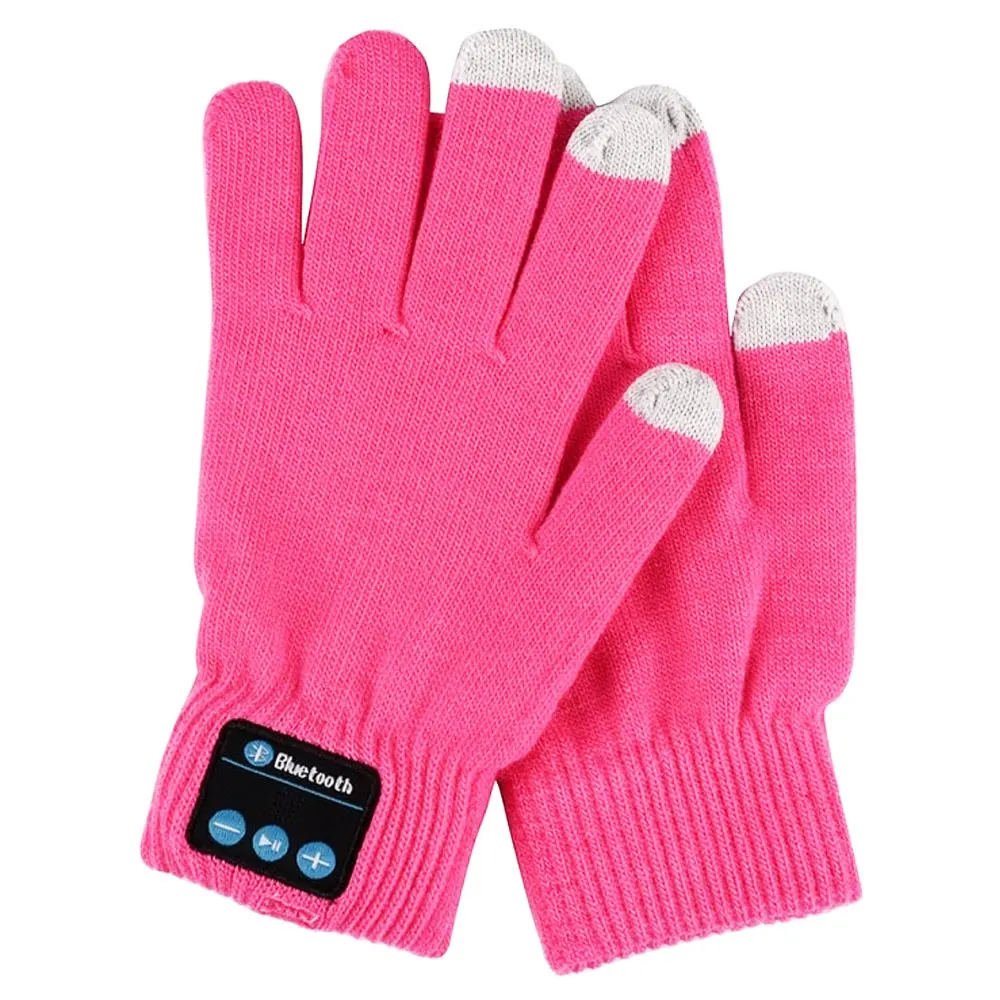 

High-Tech Bluetooth Gloves Durable Conversation Microphone Winter 6-7h 95 DB 10m Keep Warm Bluetooth Talking Gloves