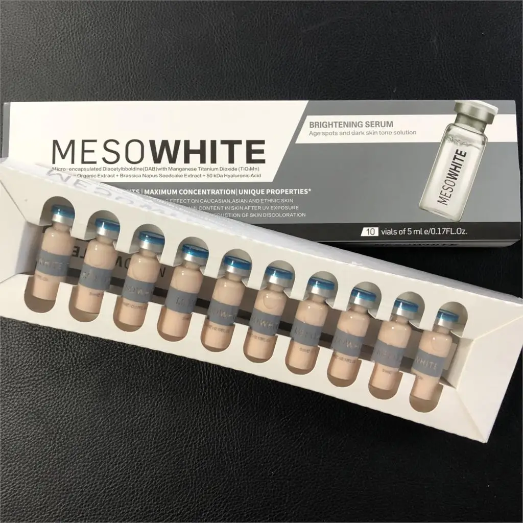 

5ml BB Cream Meso White Brightening Serum Natural Nude Make Up Beauty Whitening Liquid Foundation glow