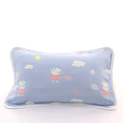 100% детская одежда из хлопка наволочка детская мягкая и дышащая pillowcaseChildren мультфильм шаблон пот-абсорбент наволочка