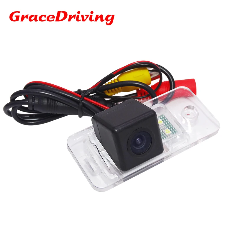 

Night Vision Backup Rear View Camera For Audi S5 Q7 A8 A6 A6L A8 A4 A3 Car CCD 4LED Waterproof HD 170 Degree Parking Assistance