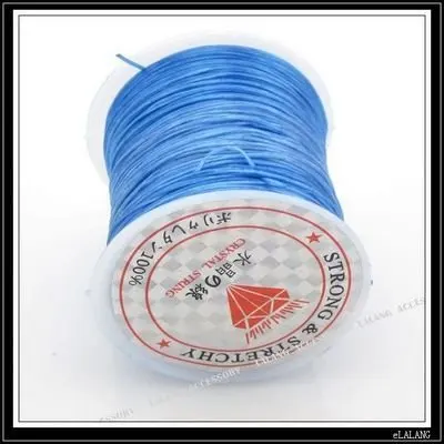 Бисер строка. threading materials100 метров сильным и синей эластичной