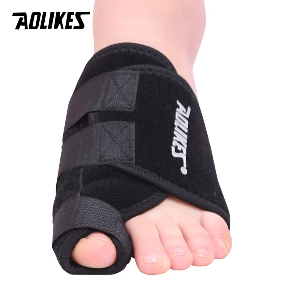 AOLIKES 1 шт., коррекция носка, лента для большого пальца, облегчение физической боли, корректор большого пальца, магнитный пояс, защита от движения большого пальца
