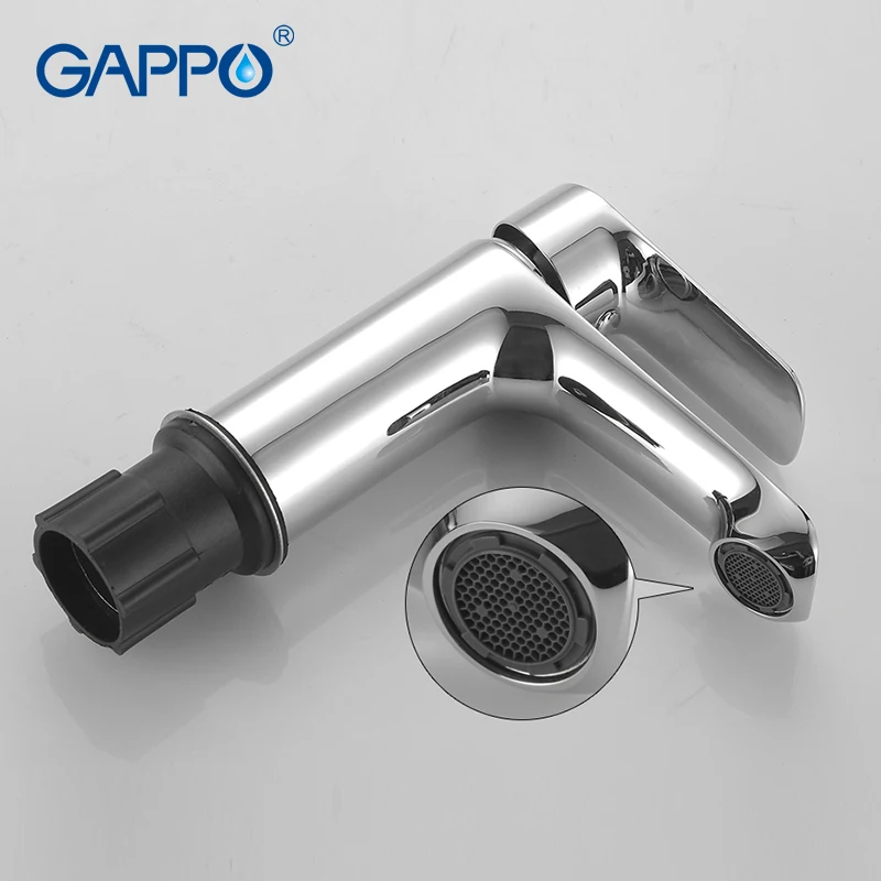 GAPPO basin faucet waterfall shower tap bathroom sink faucet taps mixer bath taps deck mounted faucets