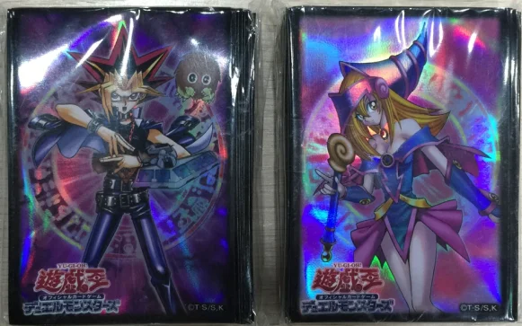 Чехол для карт KONAMI Yugioh 55 шт./компл. ограниченная серия защитный футляр DARK Magic Duelist Yu