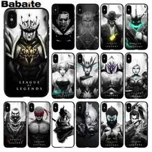 

Babaite League of Legends Hero Luxury Unique Design Phone Cover for Apple iPhone 8 7 6 6S Plus X XS MAX 5 5S SE XR Mobile Cases