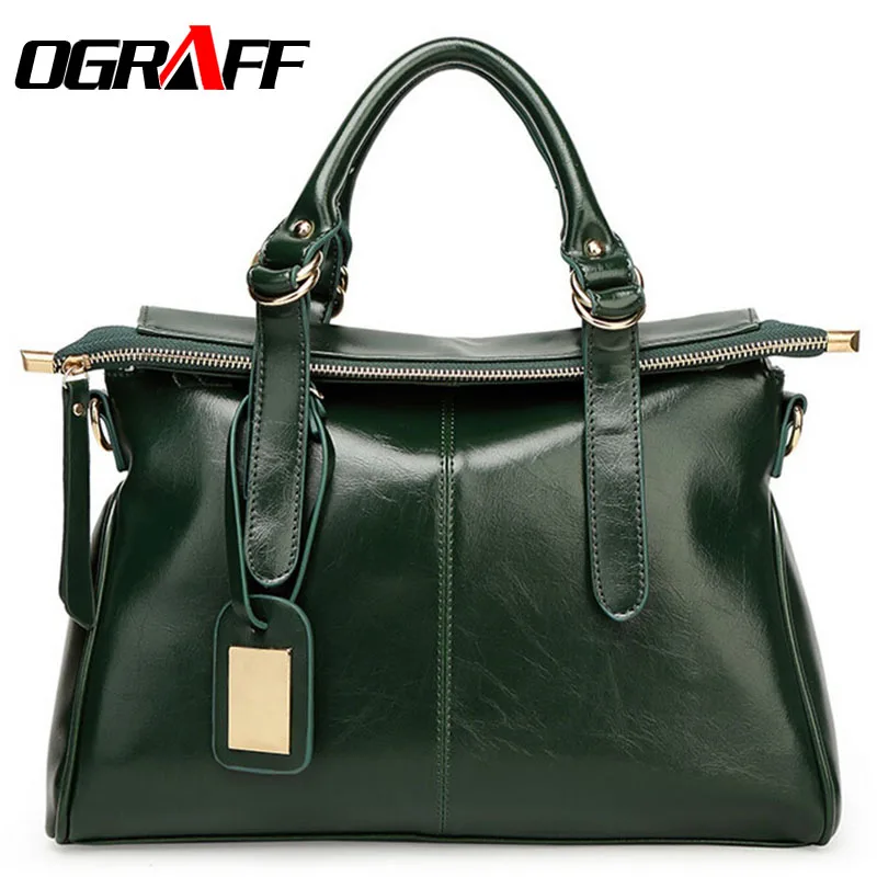 OGRAFF 2017 Women bag ladies messenger bag dollar luxury price women leather handbags designer famous brand high quality fashion