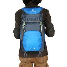 Открытый рюкзак, походный рюкзак, походный рюкзак 45л, синяя Водонепроницаемая спортивная сумка, рюкзаки, сумка для альпинизма, рюкзак для путешествий