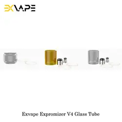 Электронная сигарета Exvape Expromizer V4 MTL RTA Стекло трубки пузыря/акрил/стеклянная трубка из пирекса 4 мл Ёмкость для Expromizer V4 Vape