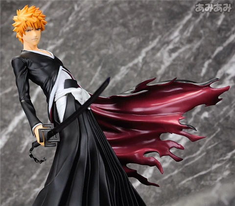 Горячая 20 см аниме Bleach Ичиго Куросаки PVC Фигурки игрушки отличный подарок для детей