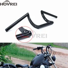 Ретро Мотоцикл 25 мм " натяжитель Руль Ручка Z бар для Чоппер скремблер Триумф Dyna Sportster Touring