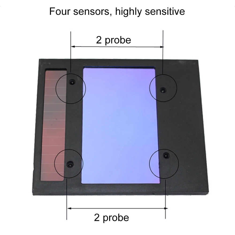 Сменная батарея 4 дуги датчик большой вид Солнечная Авто Затемнение/затенение шлифования/польский сварочный шлем/сварочные очки/маска
