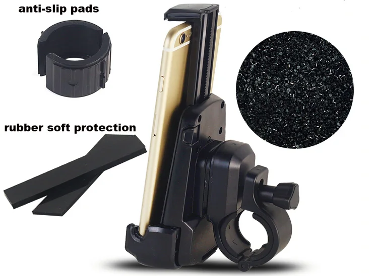 Rotary Adjustable Mobile CELL PHONE HOLDER Bike Bicycle Handlebar Mount
