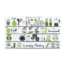 Home Anti Oil Wall Stickers Ceramic Tile High Temperature Resistant Home Stove 30ppi honeycomb ceramic 140mm foam ceramic ceramic filter high temperature resistant cast alumina