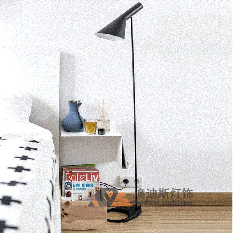 

Nordic Led Floor Light Design AJ American Standing Lamps for Living Room Bedside Floor Lamp Decor Home Luminaire Floor Lights