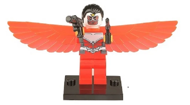 

Single Sale Super Heroes Assemble The Falcon Bricks Action Model Building Blocks Children Education Learning Gift Toys XH 040