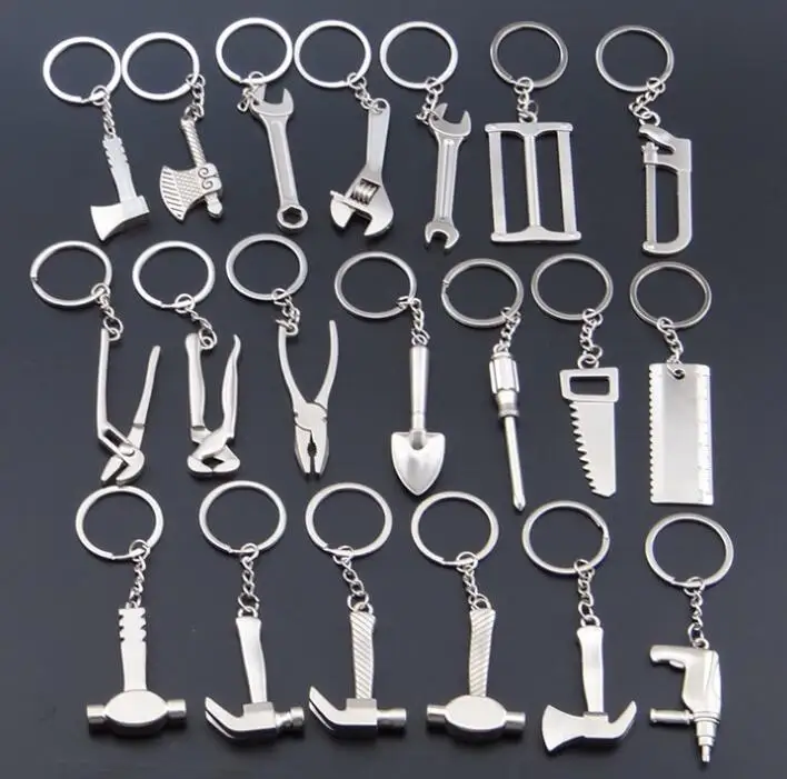 2018 hot selling tools Keychains Tools for 20style Handy Manny multi function movable Wrench hammer creative key chain practical | Украшения