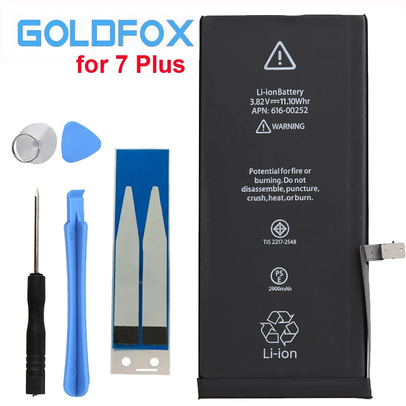 Phone Battery For iPhone 7 1960mAh/2900mAh High Capacity Replacement