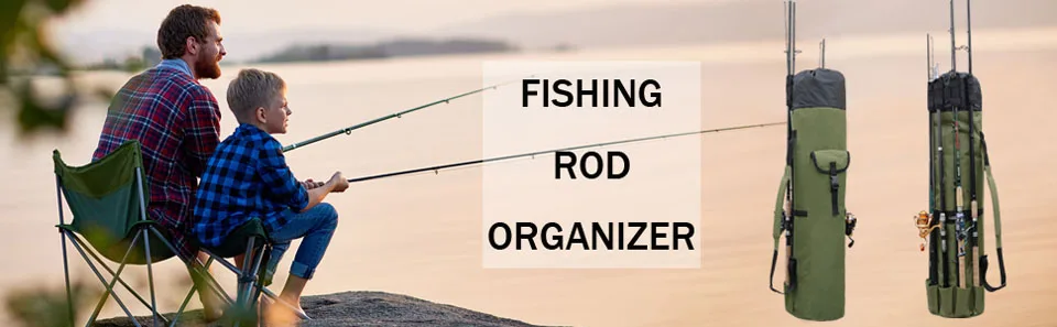 Bolsas de Pesca Bolsa de Vara de Pesca Caixa de Pesca Bolsa de Armazenamento Caminhada Pesca Peixe Multifunções Nylon Portátil Enfrentar Ferramentas 4 Cheap Bolsas de pesca